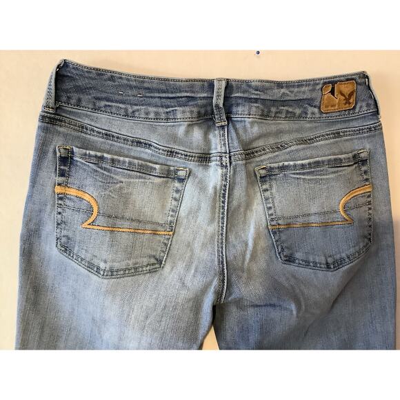 American Eagle Outfitters Women's Size 10 Artist Crop Super Stretch - Preowned - Picture 5 of 12